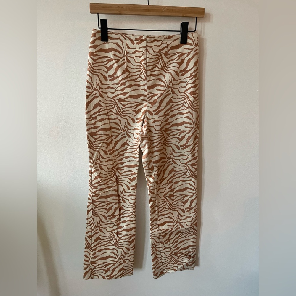 Wilfred Zebra Print Skirt